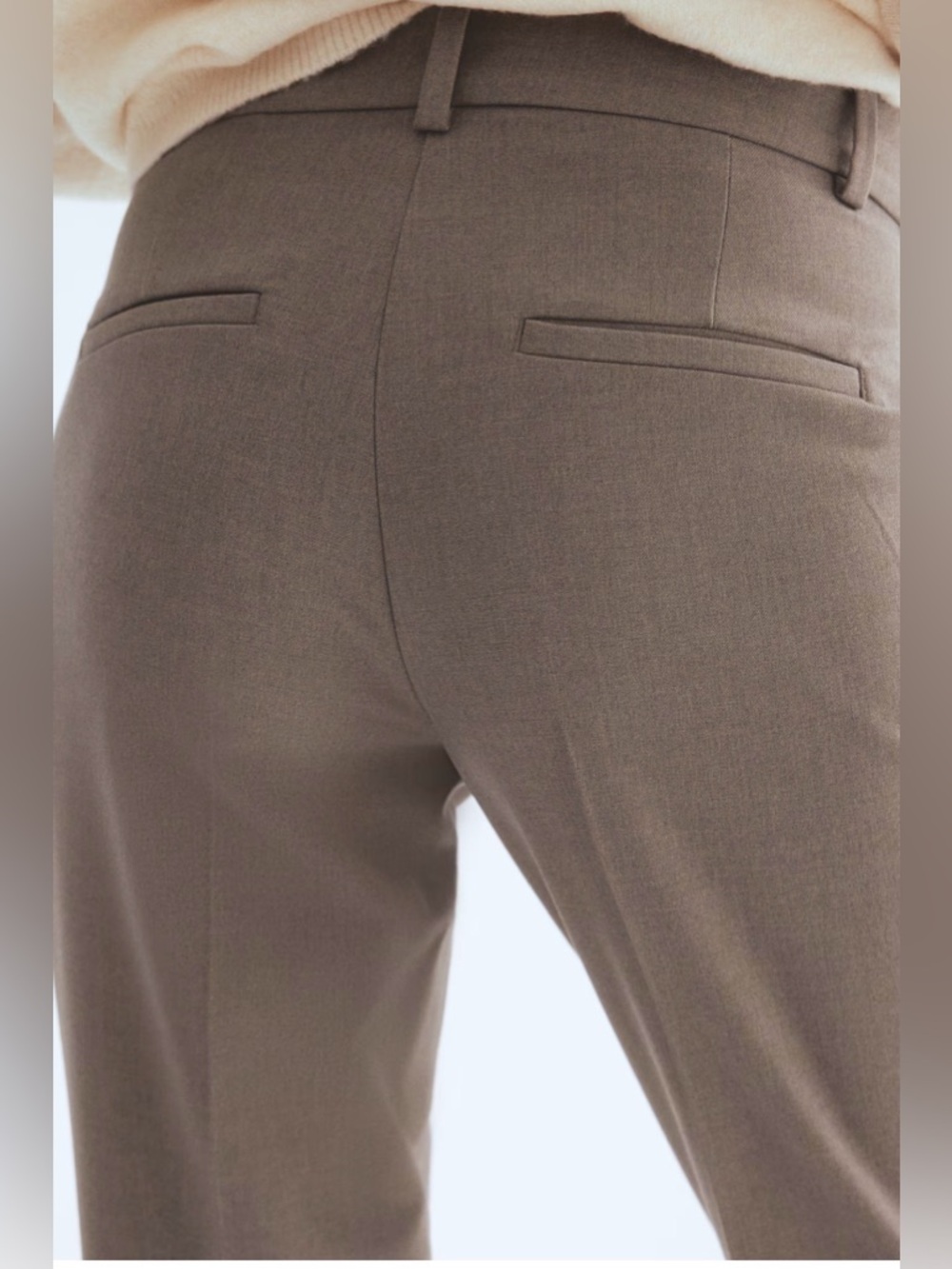 H&M Slacks Dark Taupe Size 6 - Picture 9 of 9